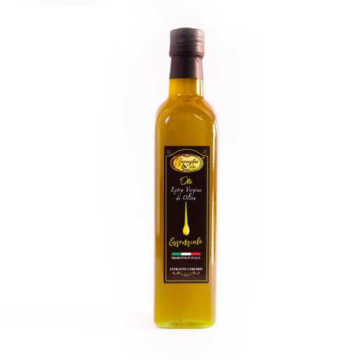Bottiglia Marasca olio extra vergine di oliva Non Filtrato da 0,5 L - Olio Zavaglia